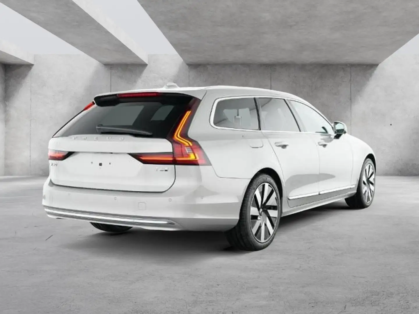 Volvo V90 T6 Plus Bright Recharge Plug-In Hybrid AWD Silber - 2