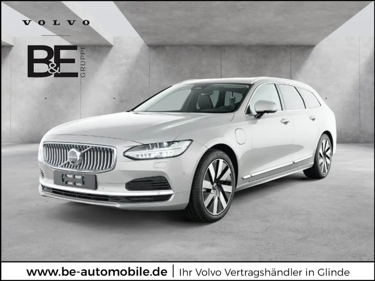 Volvo V90 T6 Plus Bright Recharge Plug-In Hybrid AWD Silber - 1