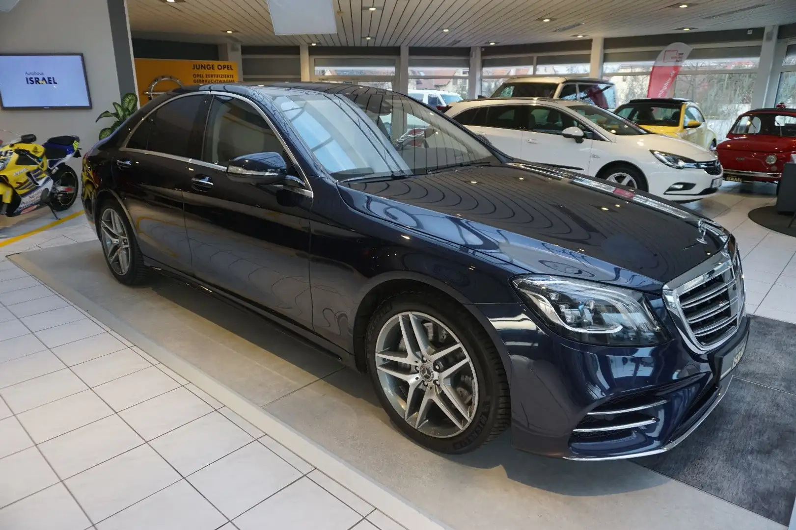 Mercedes-Benz S 400 4Matic AMG-LINE, LEDER, LED, NAVI, KAMERA Albastru - 1