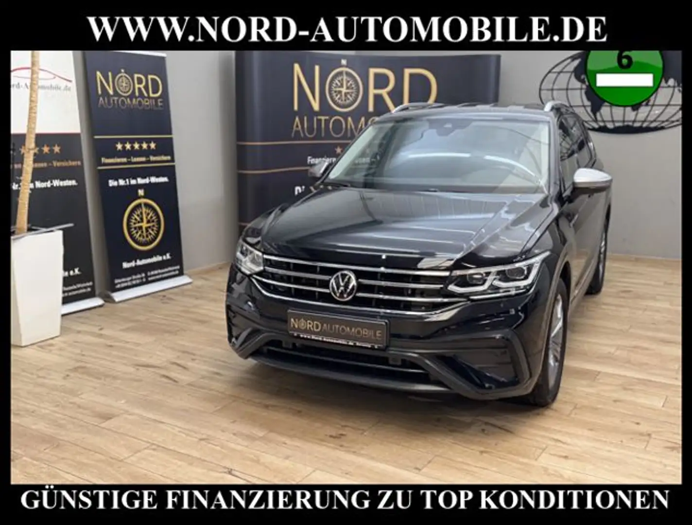 Volkswagen Tiguan Allspace Life 2.0 TDI DSG Dig.Cockpit/AHK Life Schwarz - 1