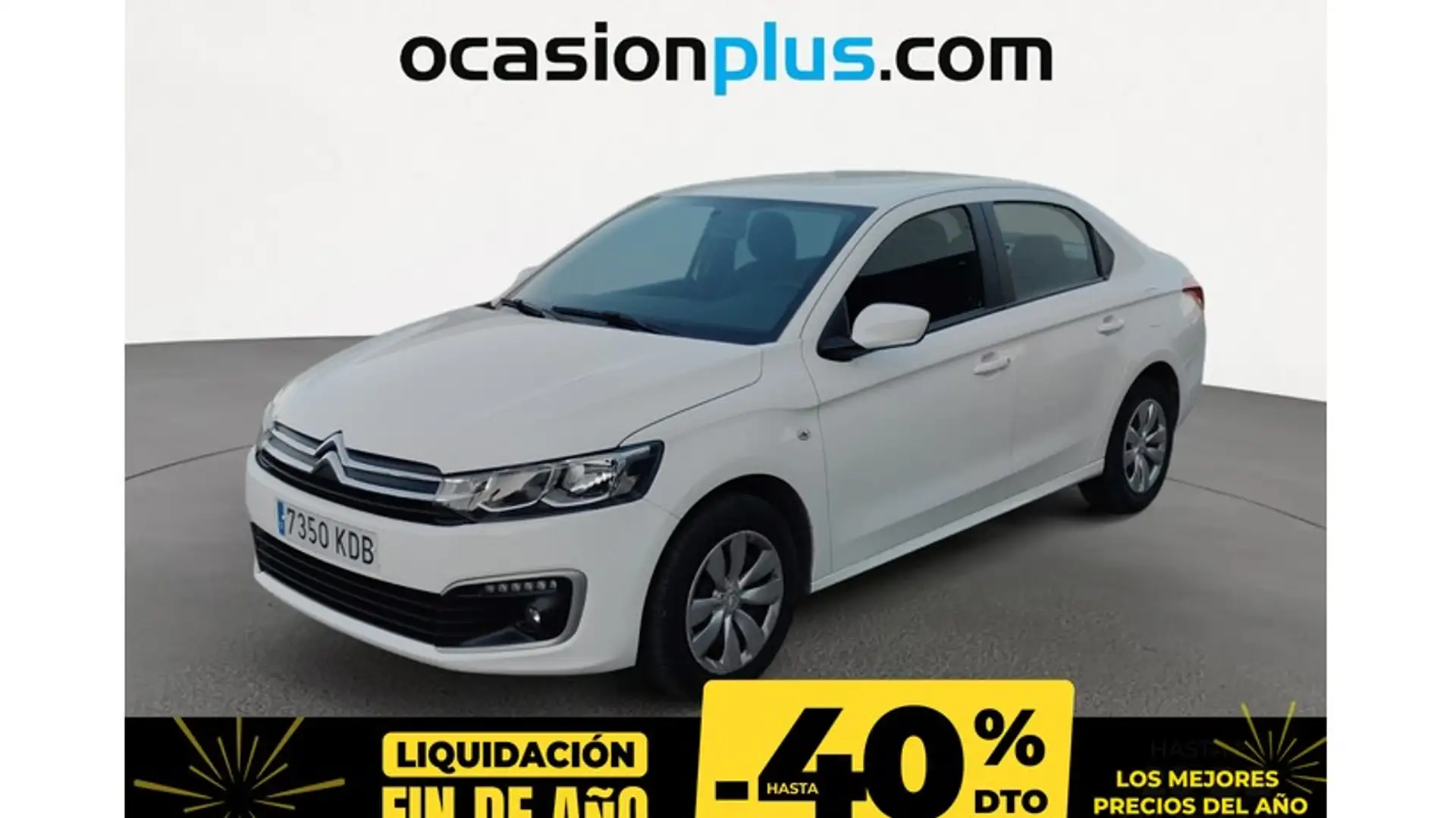 Citroen C-Elysée 1.2 PureTech Feel 82 Blanco - 1