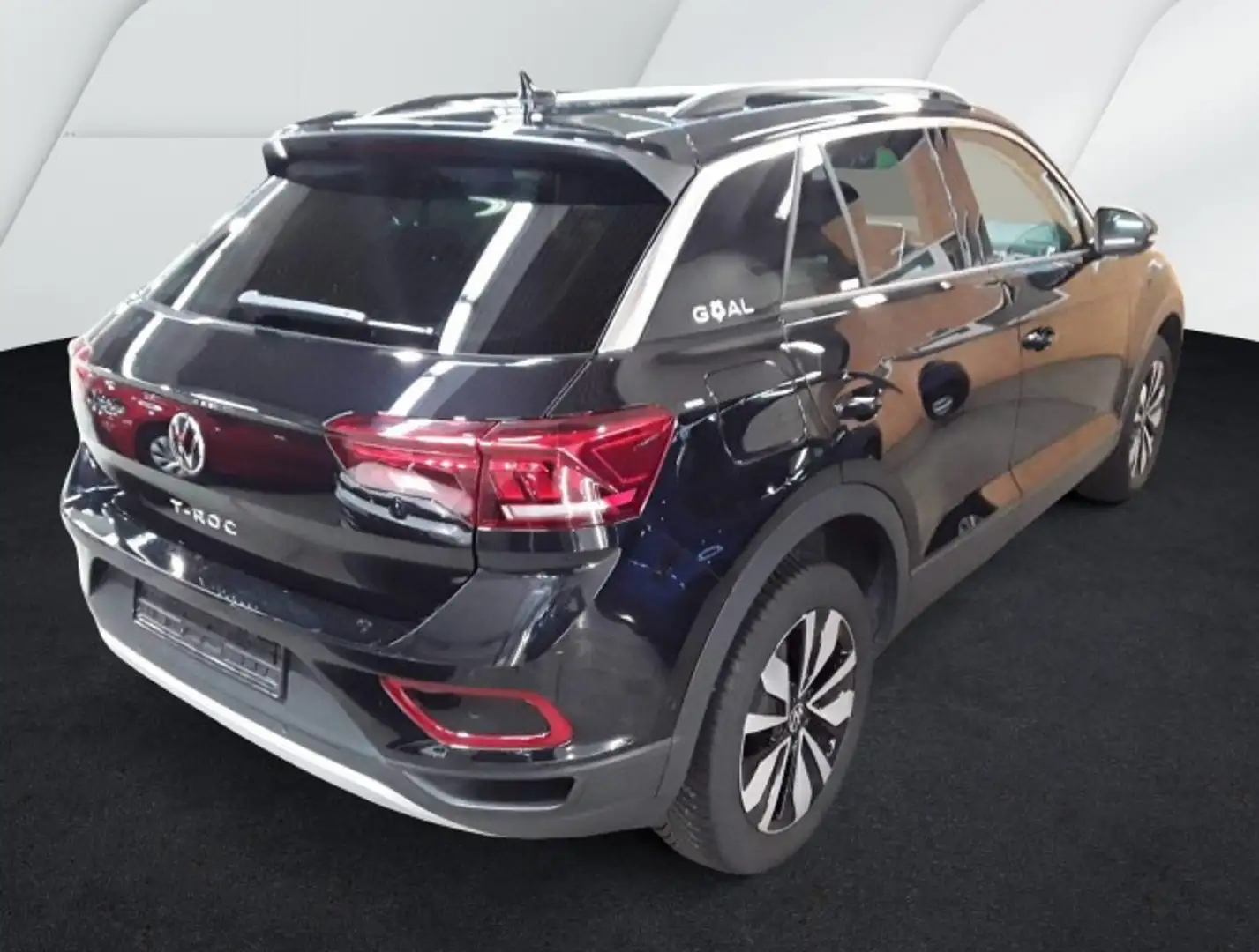 Volkswagen T-Roc 1.0 TSI Goal LED NAVI ACC APP Schwarz - 2