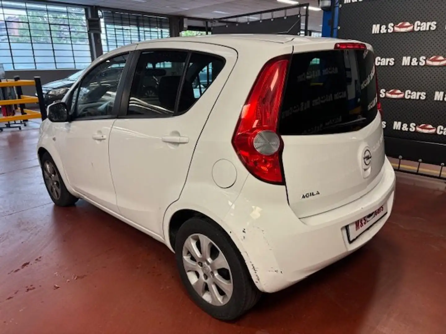 Opel Agila 1.2 BENZINA 16v Enjoy 86cv - TAGLIANDATA! Weiß - 2