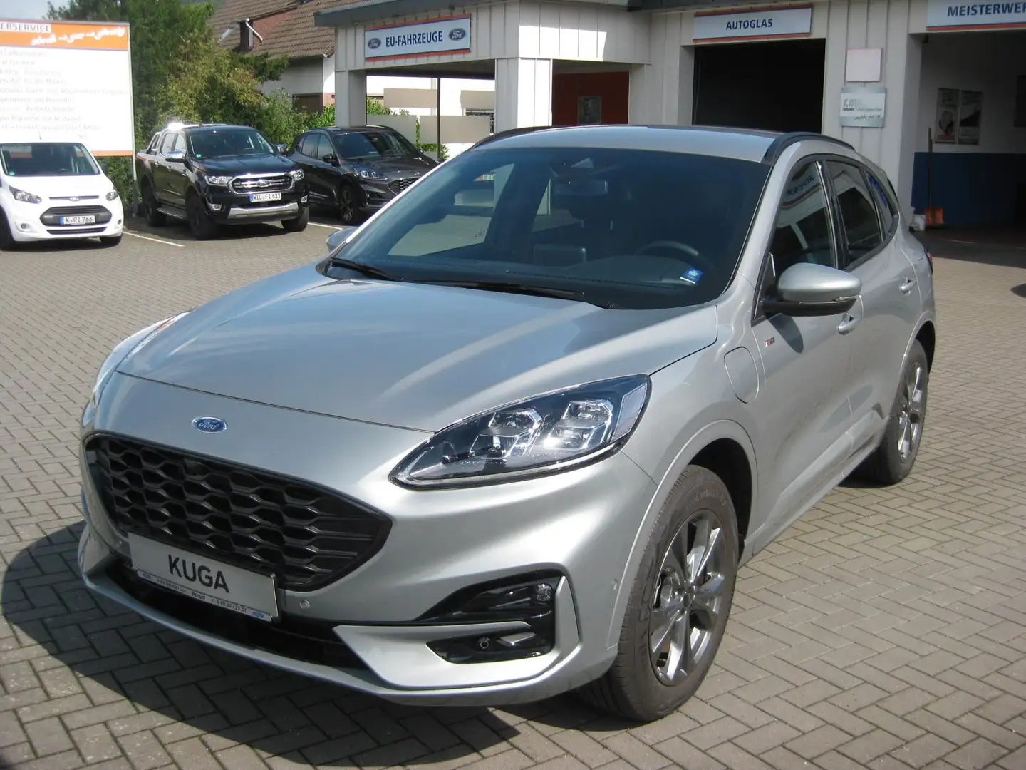 Ford Kuga 2.5 Duratec PHEV ST-LINE X Silber - 1
