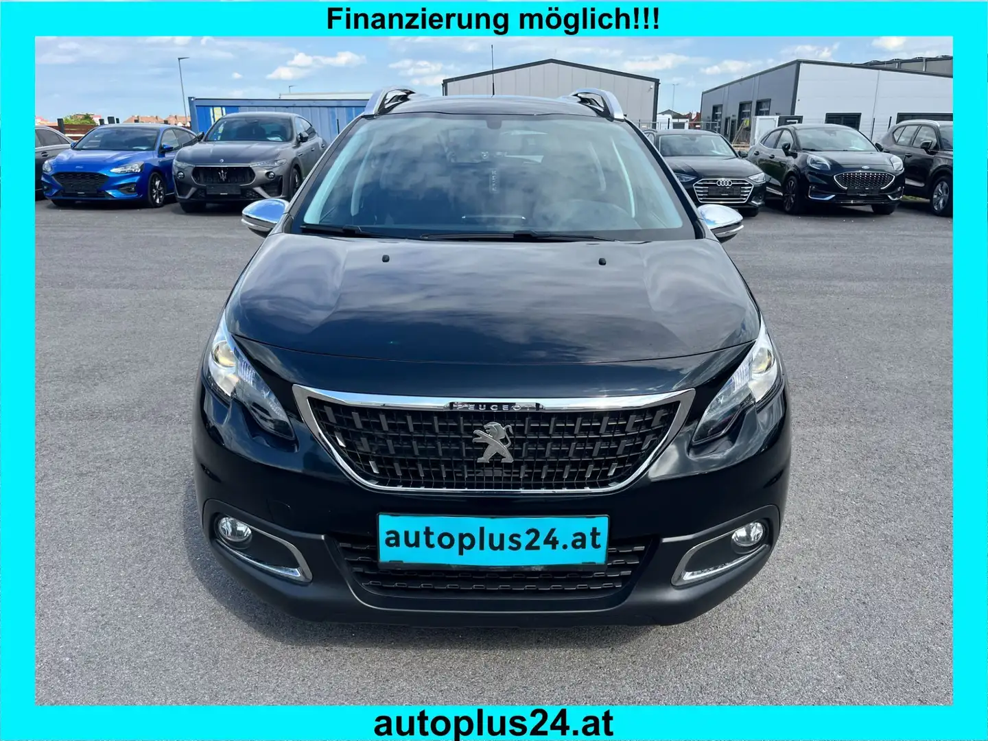 Peugeot 2008 1,5 BlueHDi 100 Active S&S Schwarz - 2