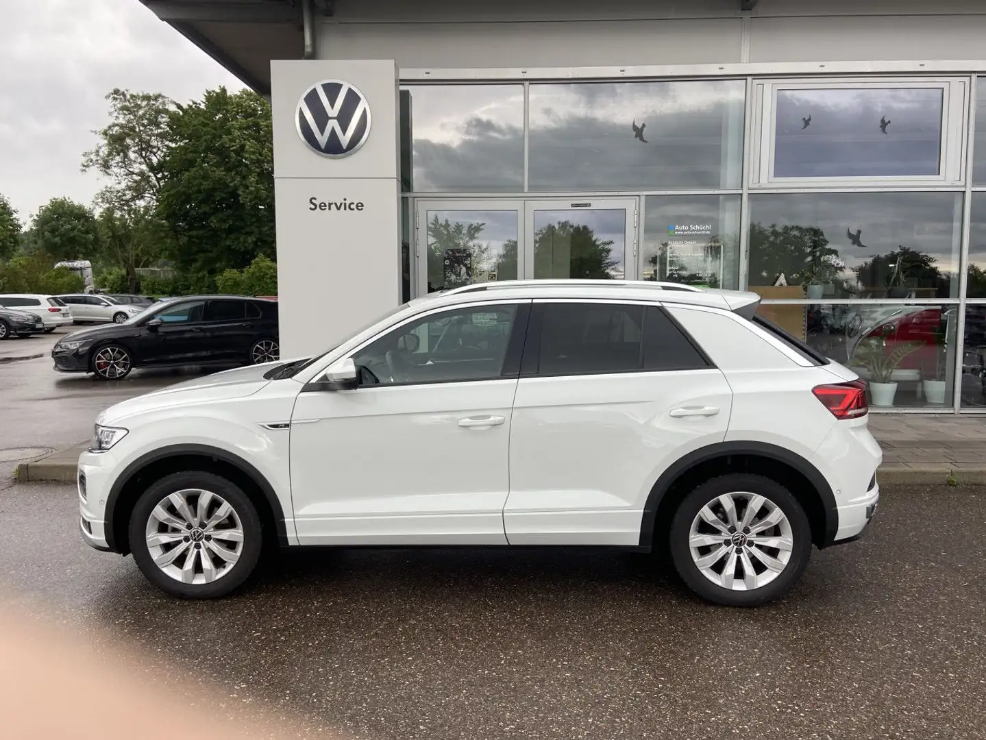 Volkswagen T-Roc 1.5 TSI DSG R-LINE NAVI+LED+AHK+EL.-HECK.- Weiß - 2