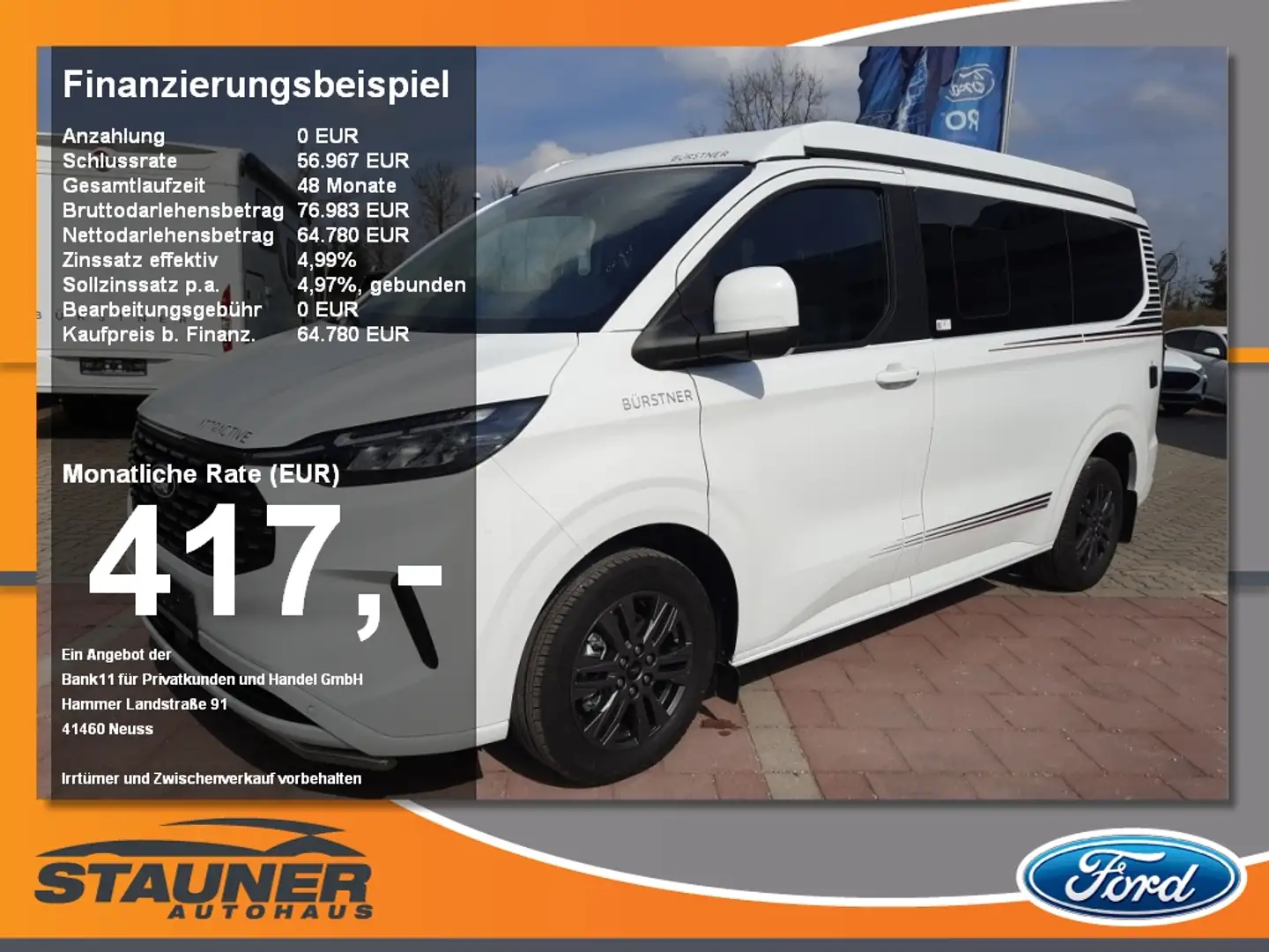 Bürstner Copa C 500 L1  Navi Kamera AHK Markise SHZ Wit - 1