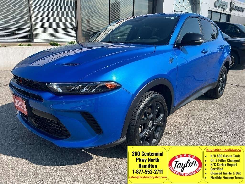 Blue 2023 Dodge Hornet SUV / Crossover All-Wheel Drive 9-Speed Automatic