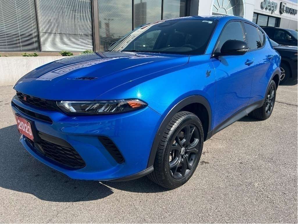 Blue 2023 Dodge Hornet SUV / Crossover All-Wheel Drive 9-Speed Automatic
