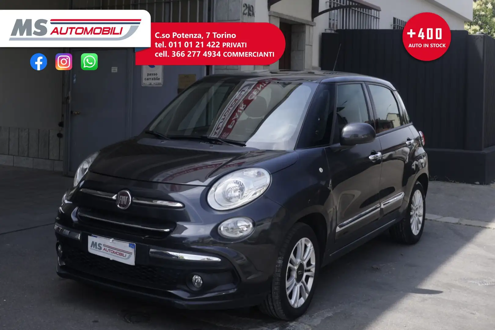 Fiat 500L FIAT 500L 1.3 Multijet 95 CV Business Unicopropri Nero - 1