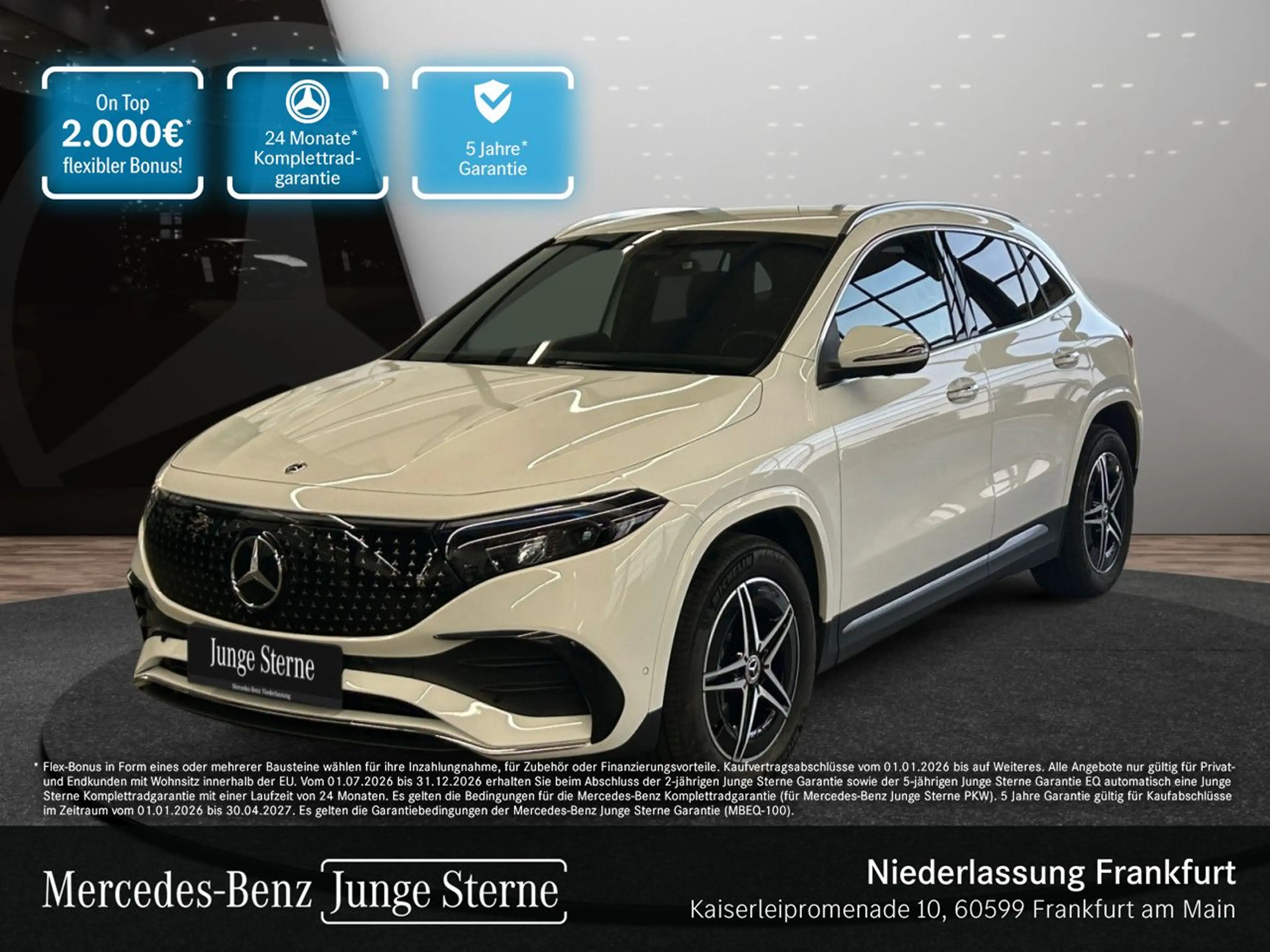 Mercedes-Benz EQA 250 AMG+PLUS-PAKET+AHK+360+KEYLESS+SPUR