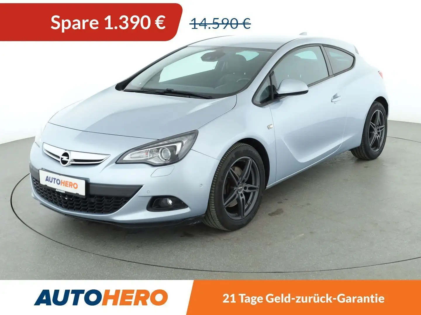 Opel Astra 1.6 SIDI Turbo Active*XENON*NAVI*TEMPO*PDC*SHZ* Grau - 1