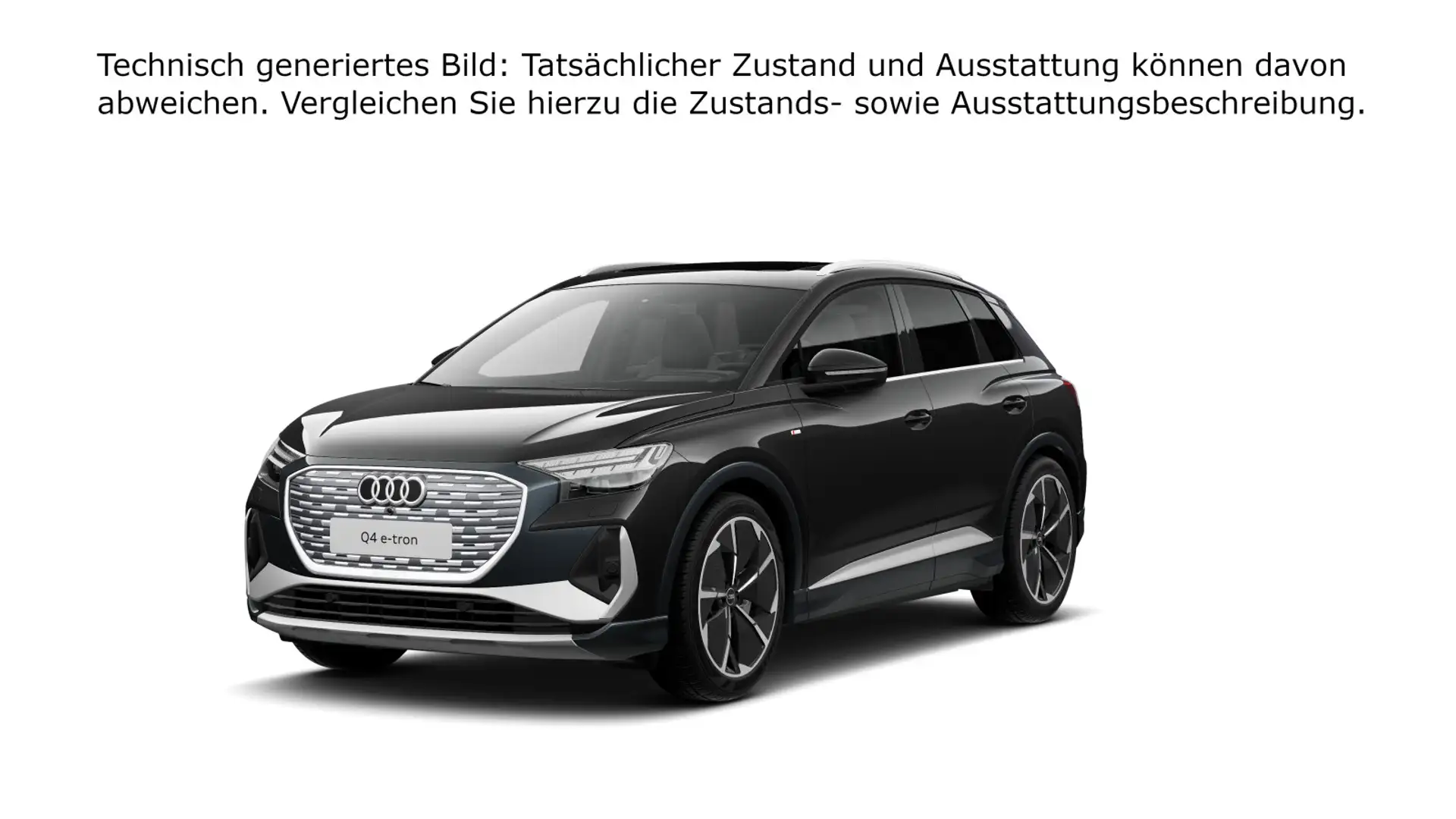 Audi Q4 e-tron 40 e-tron *MATRIX*NAVI*S-LINE* Schwarz - 1