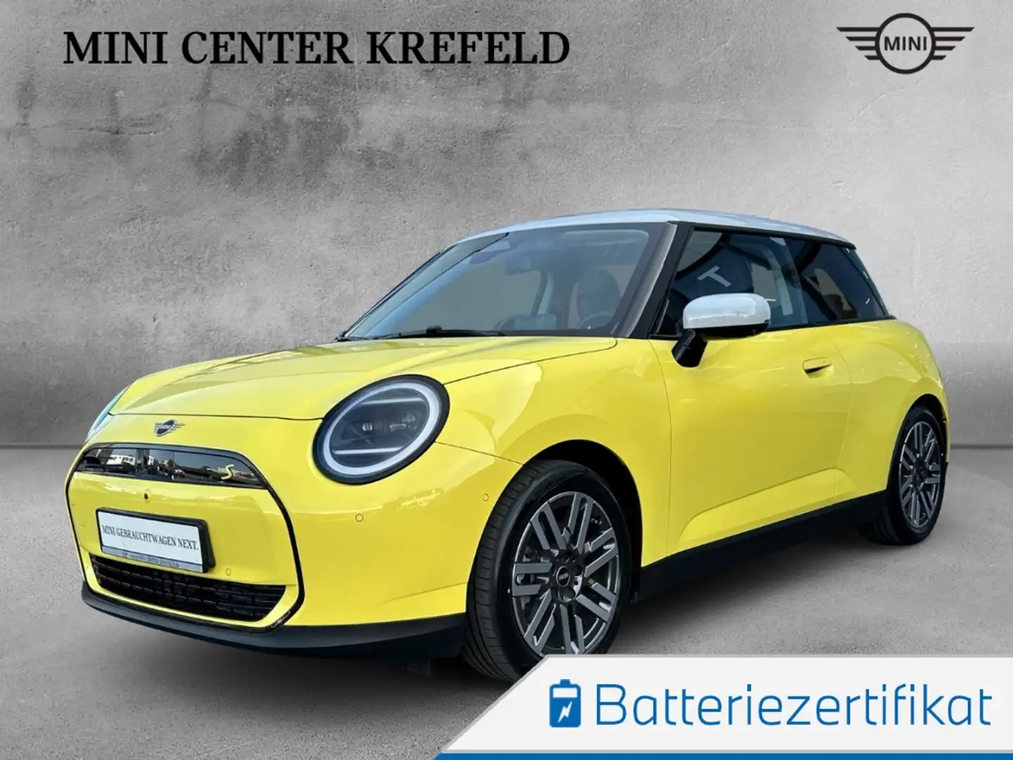 MINI Cooper SE AUTOMATIK NAVI PAKET XL HuD PDC LED 360°KAMERA Gelb - 1