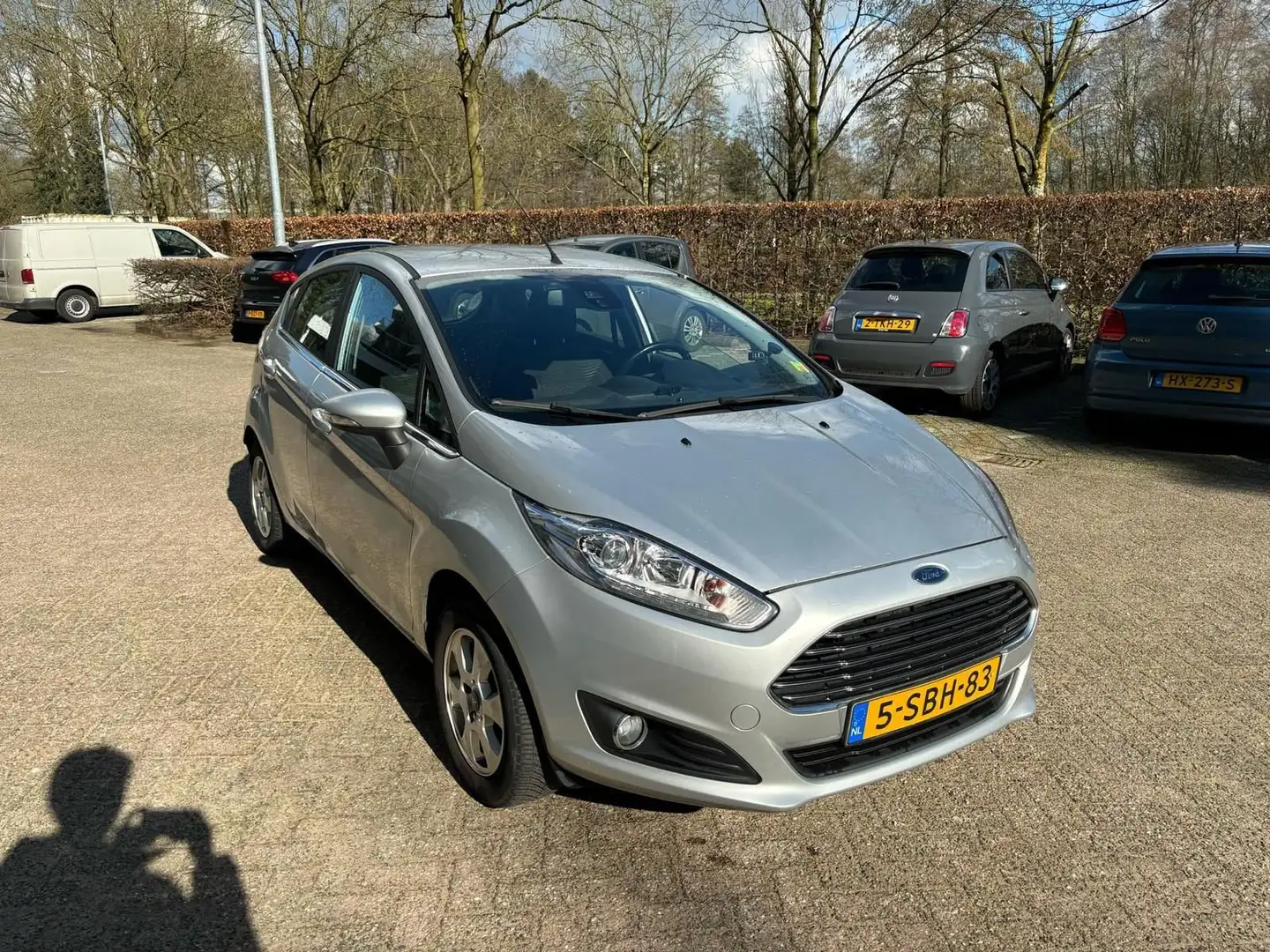 Ford Fiesta 1.0 EcoB. Titanium Zilver - 1