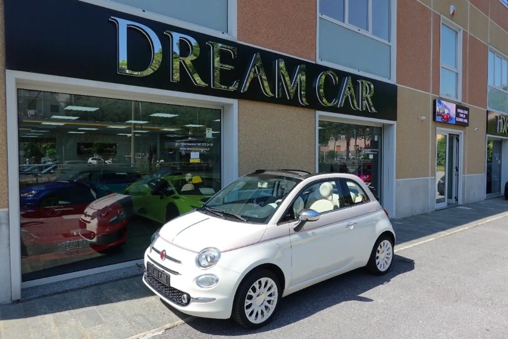 Fiat 500C 1.2 60° ANNIVERSARIO Blanc - 1