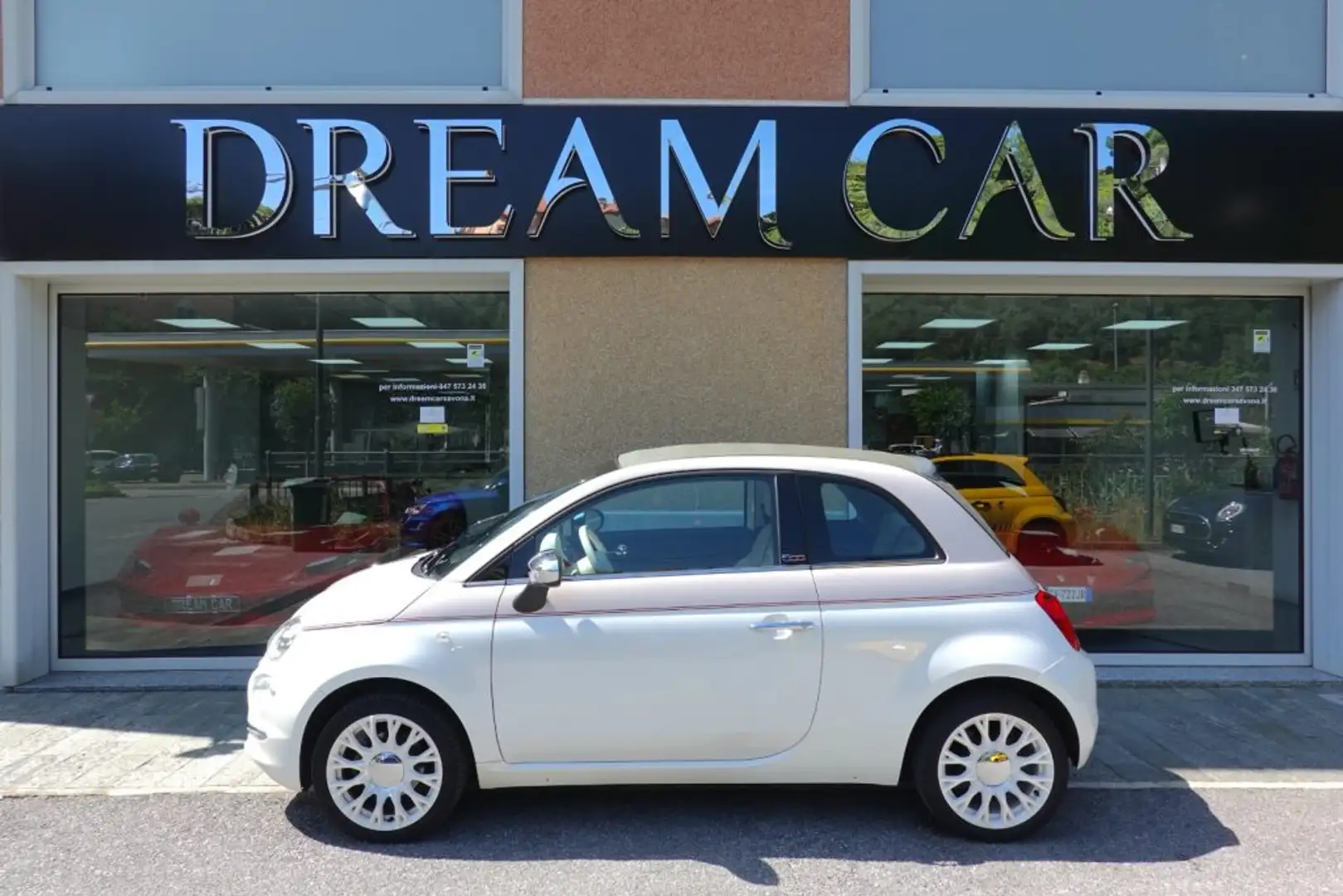 Fiat 500C 1.2 60° ANNIVERSARIO Blanc - 2