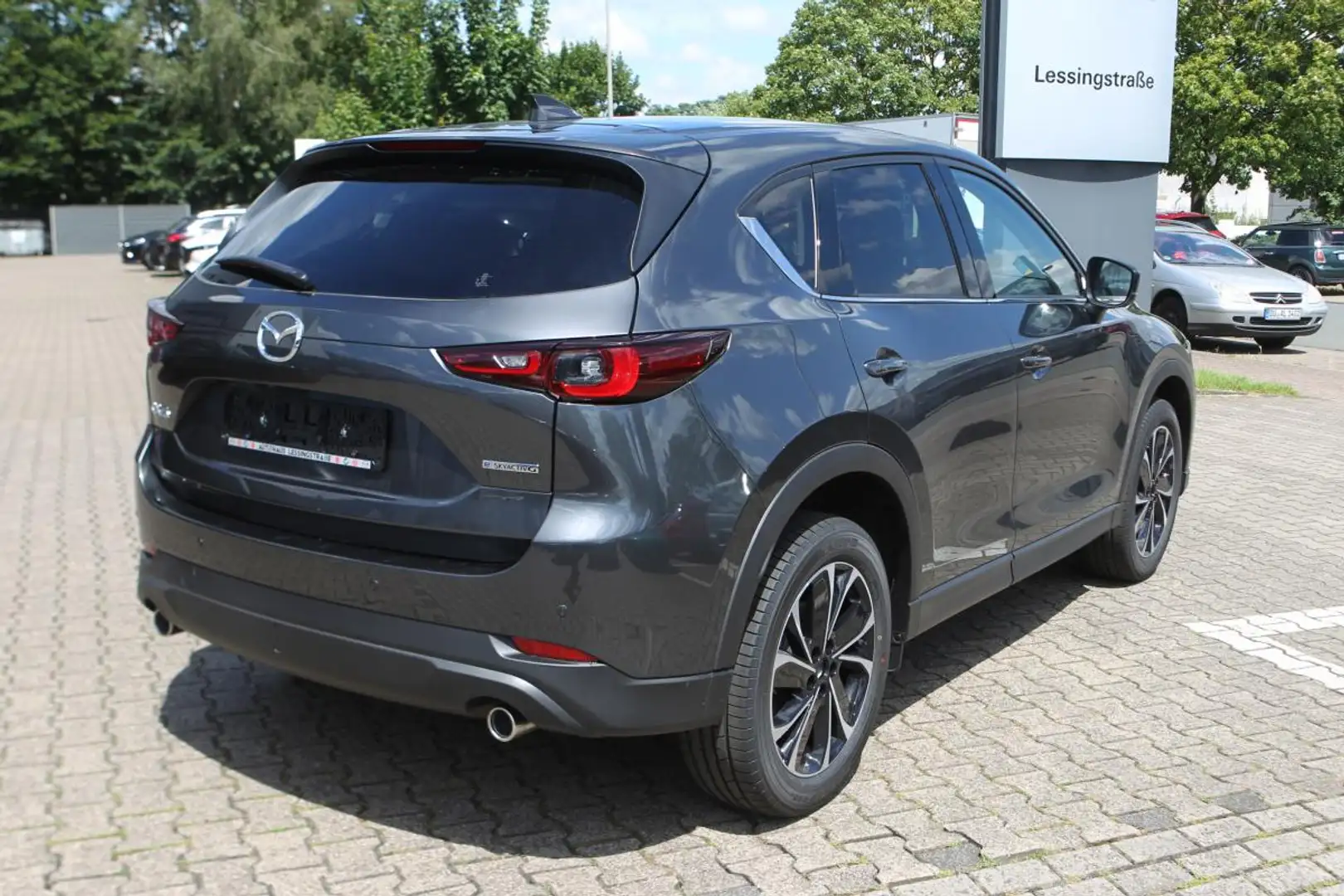 Mazda CX-5 SKYACTIV-G 194 Aut. EXCLUSIVE LEDER-S COM-B Grau - 2
