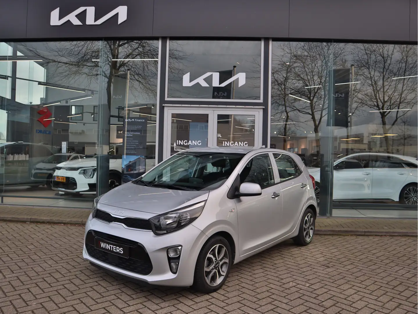Kia Picanto 1.0 DPi DynamicPlusLine Automaat AMT | Automaat | Zilver - 1