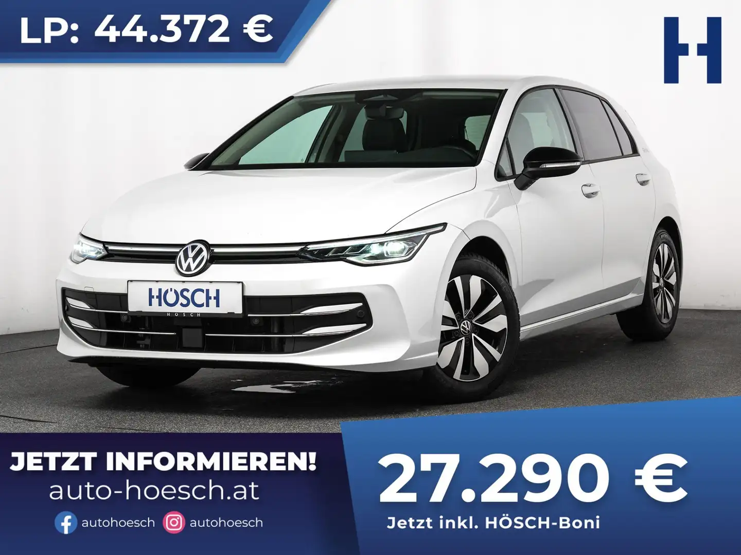 Volkswagen Golf Life eTSI Aut. MATRIX AHK WINTER SPORT ANGEBOT Weiß - 1