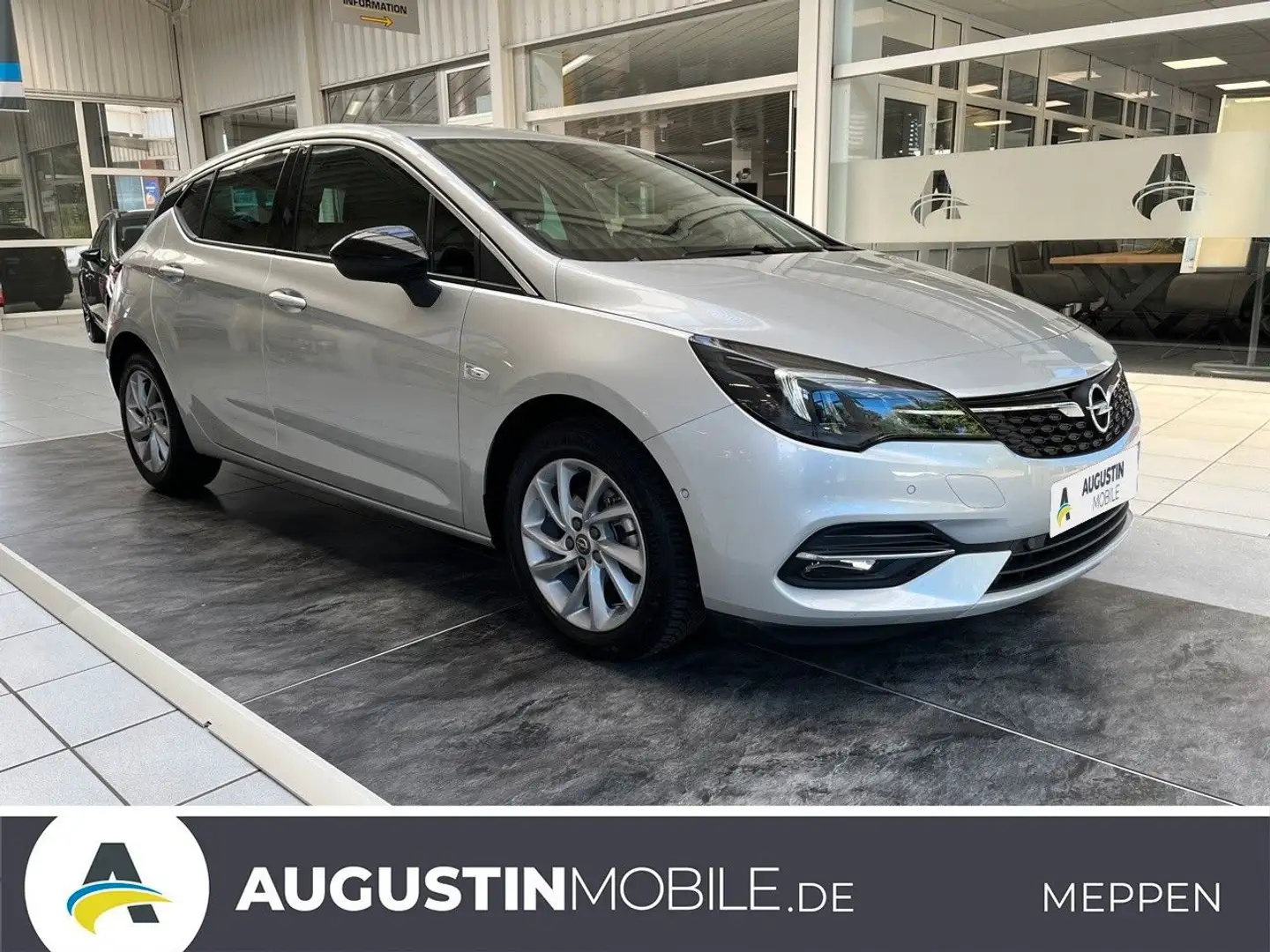 Opel Astra Elegance 1.2 Turbo Start/Stop Silber - 1