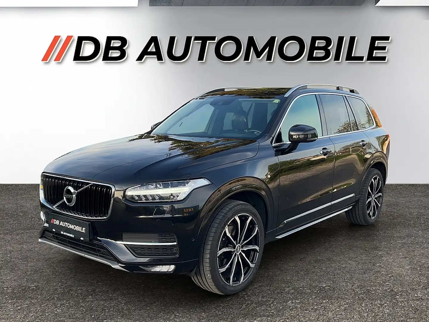 Volvo XC90 D5 AWD Momentum, Panorama, Head Up, Rückfahrkamera Чорний - 1