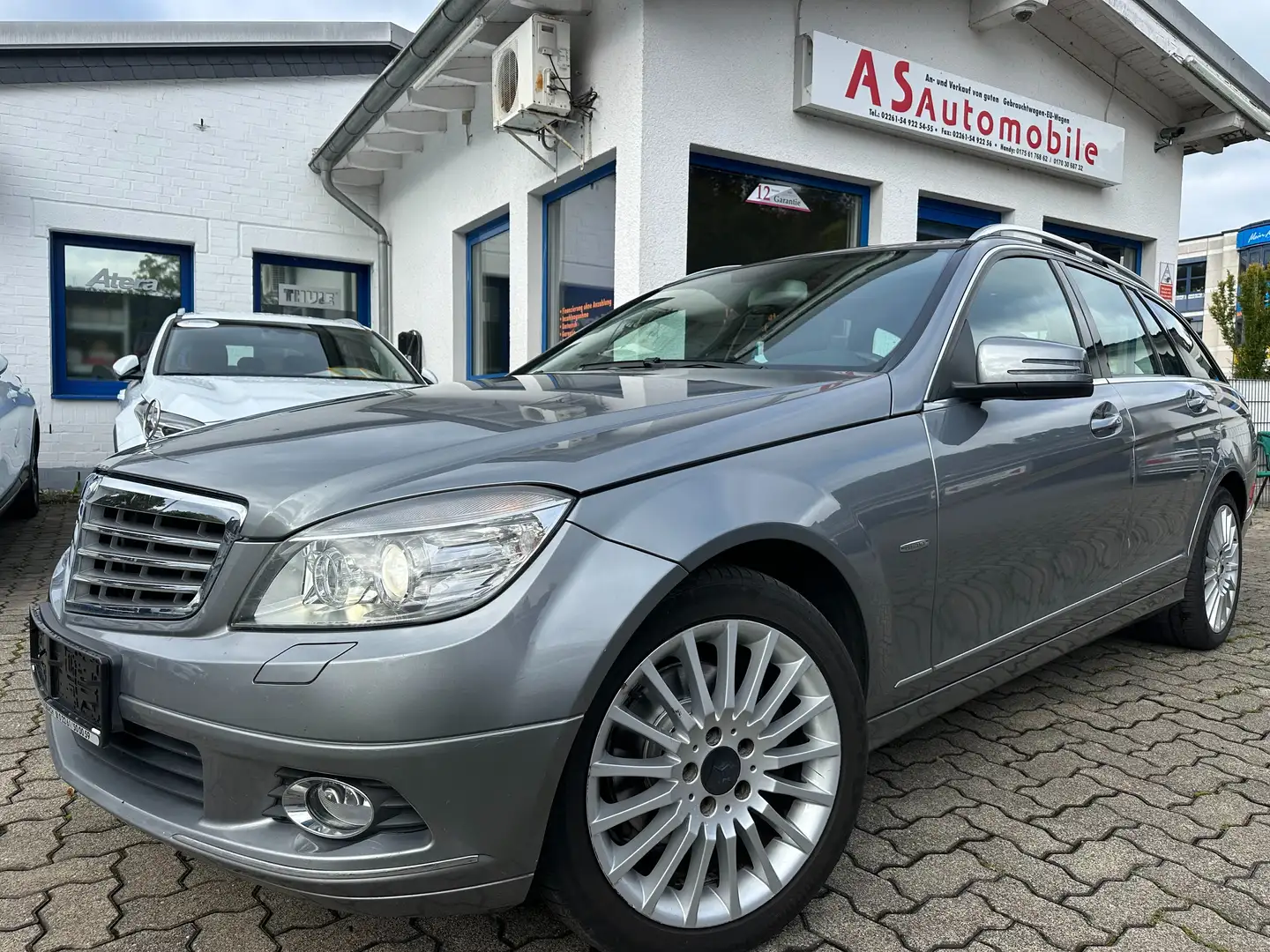 Mercedes-Benz C 220 CDI Aut+1.HAND+BI-XENON+KLIMATR+ESD+AHK Grau - 1
