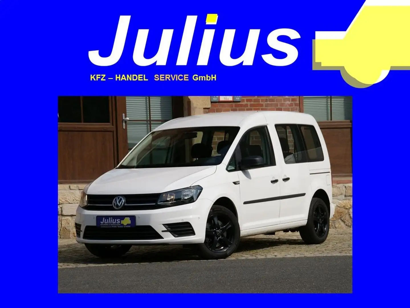 Volkswagen Caddy 1.4 TSI NAVI/PARK-LENK/TEMPOMAT/PDC Bianco - 1