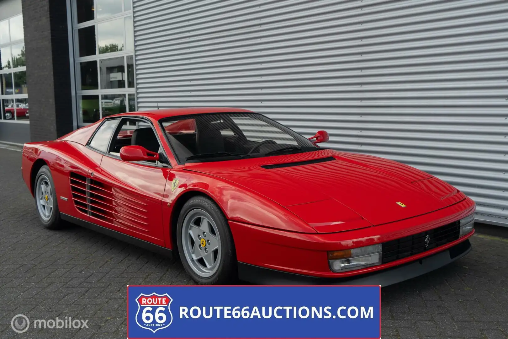 Ferrari Testarossa 1988 | Route 66 auctions Rood - 1