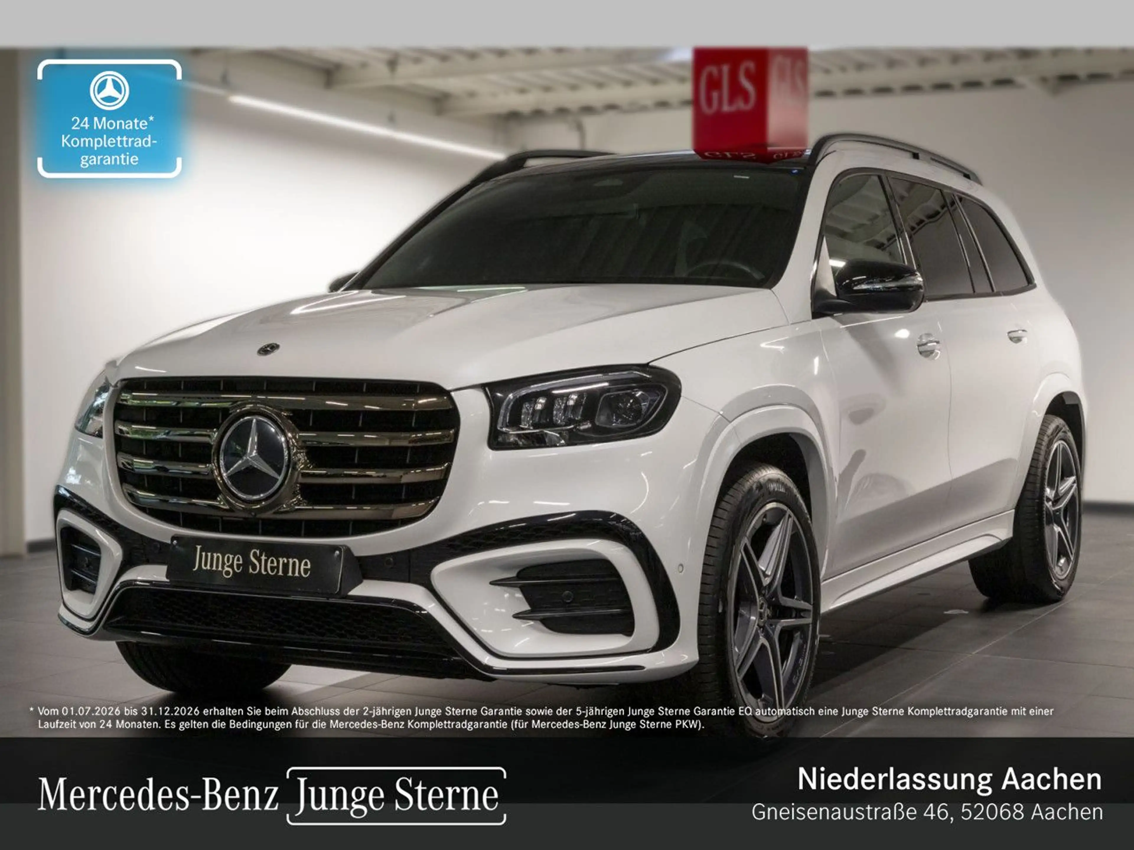 Mercedes-Benz GLS 350 d 4M AMG+NIGHT+PANO+360+AHK+MULTIBEAM+SPUR