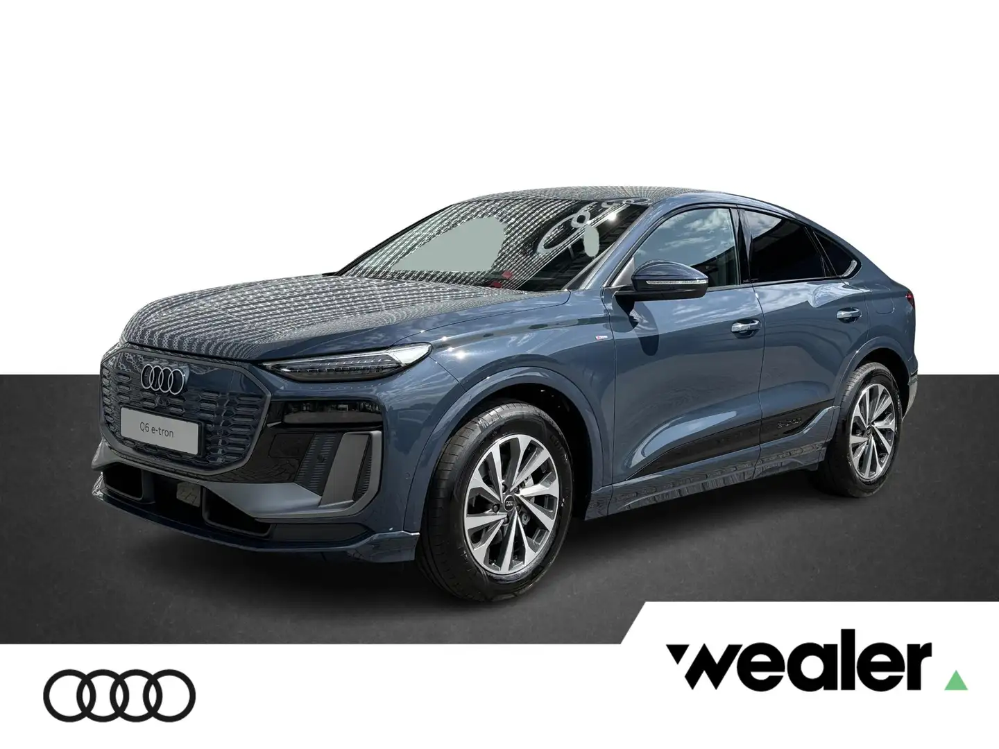 Audi Q6 Sportback e-tron Advanced edition 83Kwh 185 kW / 2 Blauw - 1