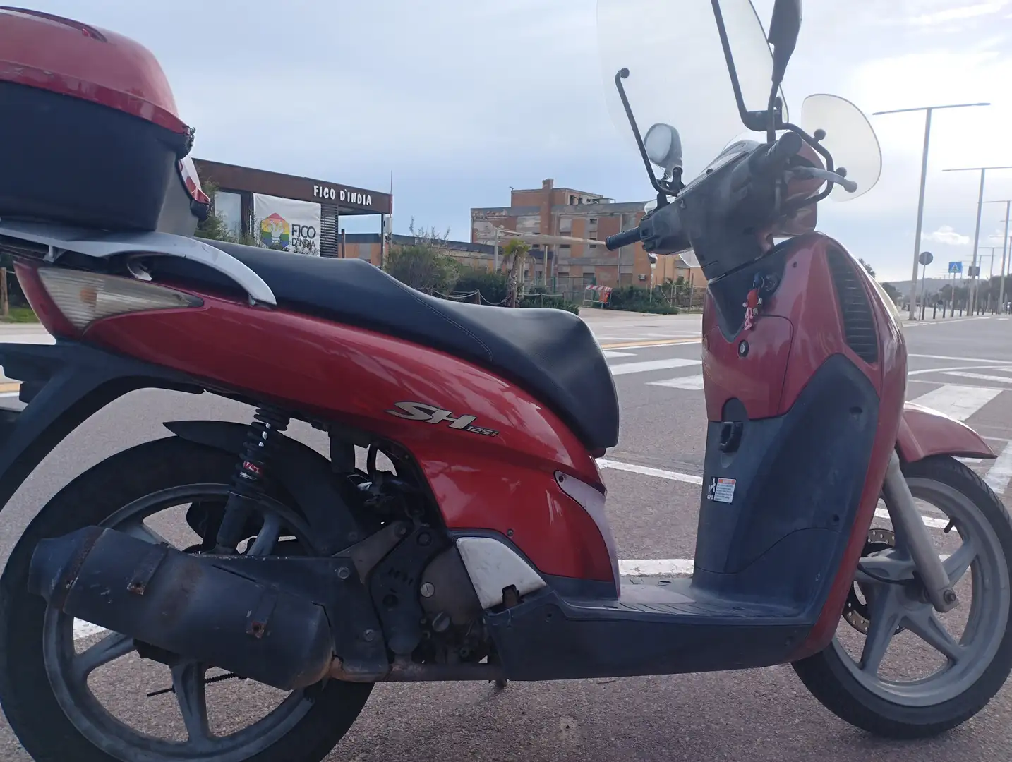 Honda SH 125i Iniezione Czerwony - 2