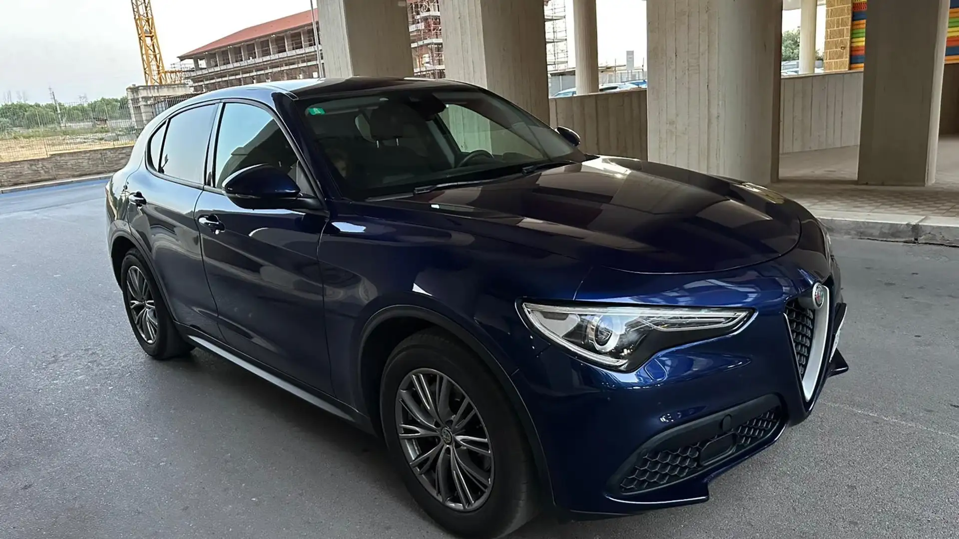 Alfa Romeo Stelvio Stelvio 2.2 t Business rwd 160cv auto AUTOCARRO N1 Blu/Azzurro - 2
