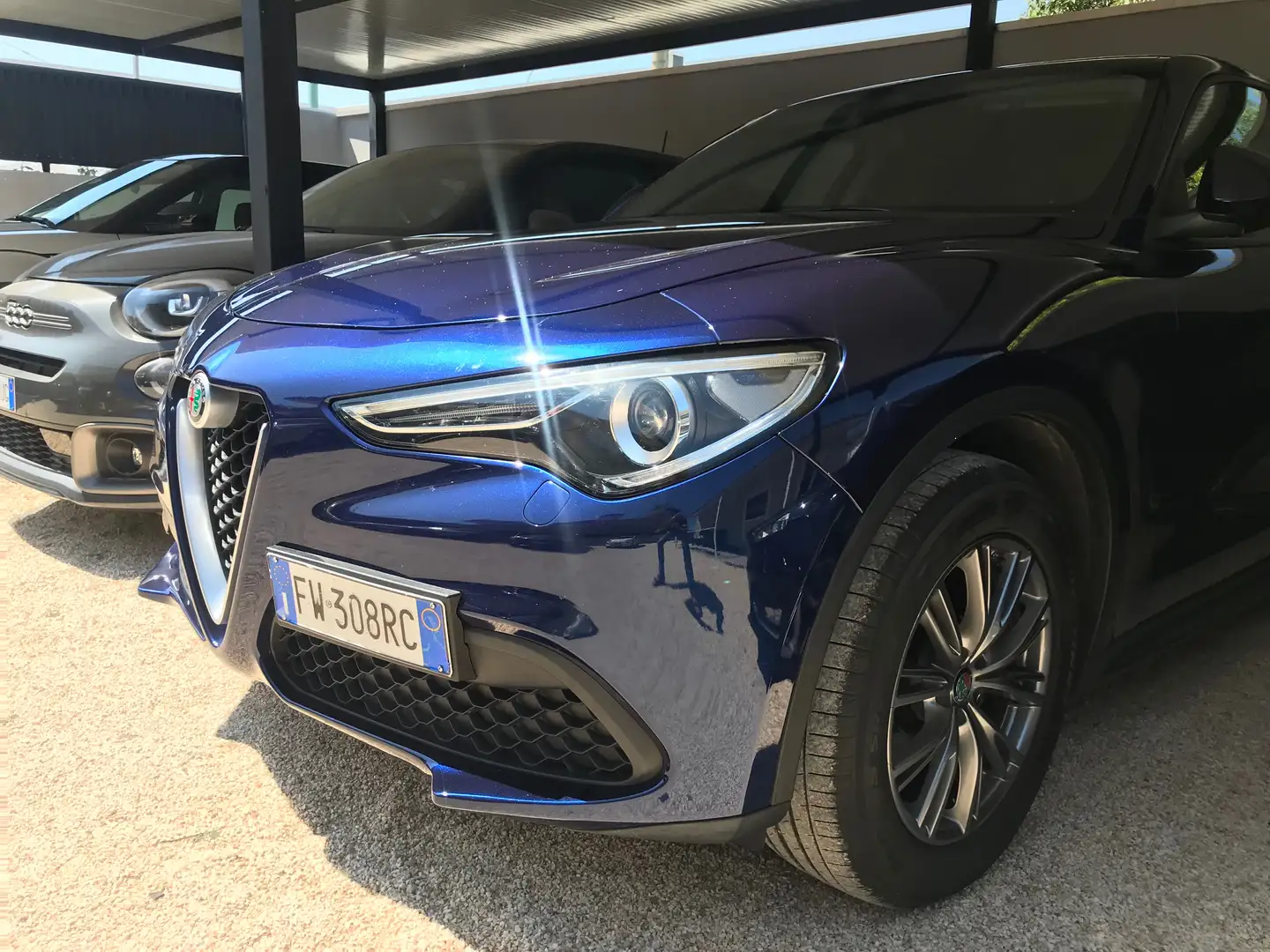 Alfa Romeo Stelvio Stelvio 2.2 t Business rwd 160cv auto AUTOCARRO N1 Blu/Azzurro - 1