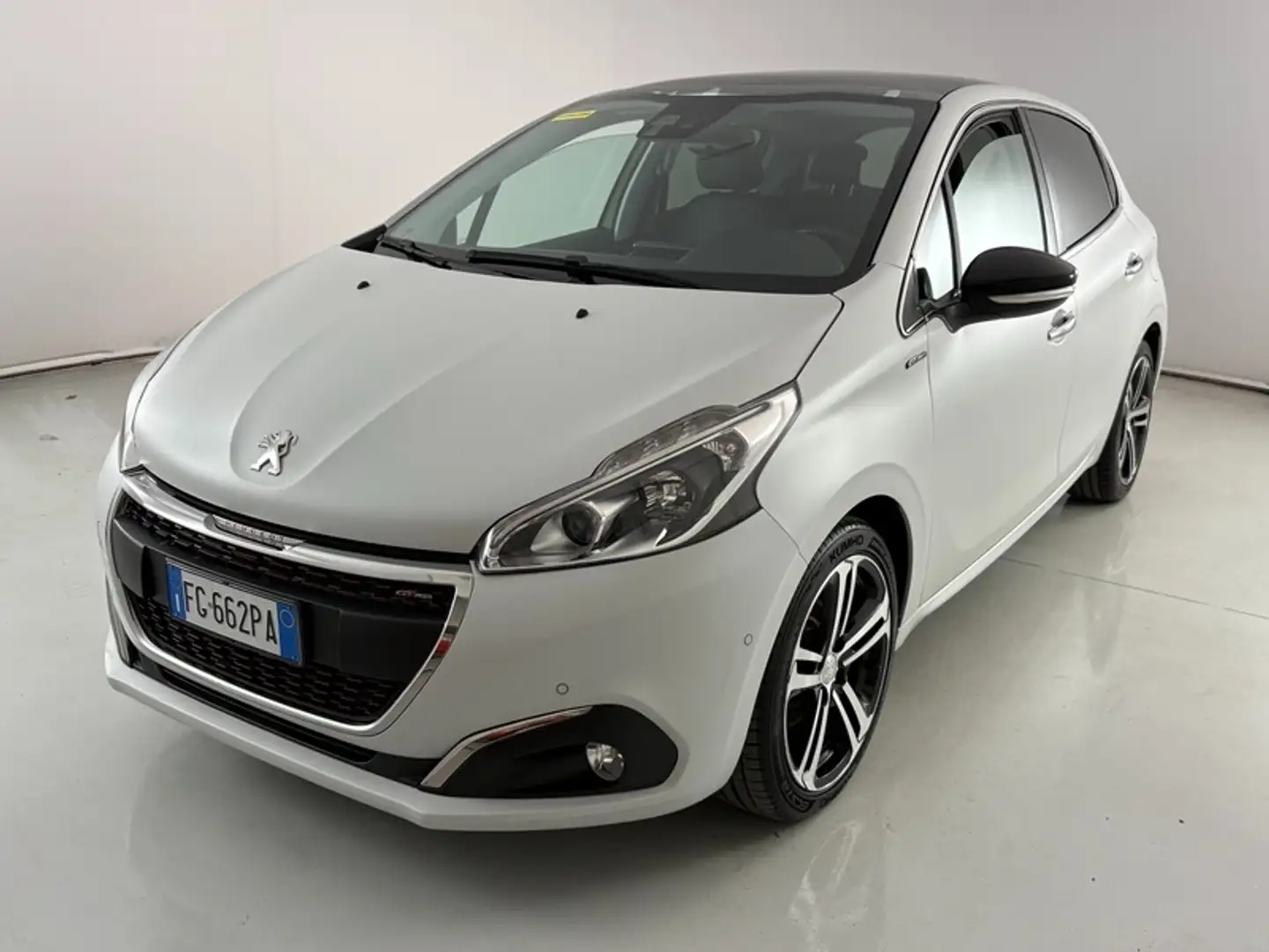 Peugeot 208 5 Porte 1.6 BlueHDi GT Line Blanc - 1
