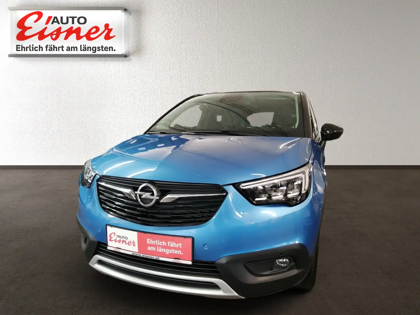 Opel Crossland X 1.2 Automatik,  8 Fach Bereift Blau - 2