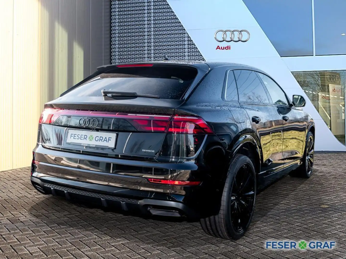 Audi Q8 50 TDI 3x S line /HD-Matrix/B&O/Standhzg/Pano/HuD/ Schwarz - 2
