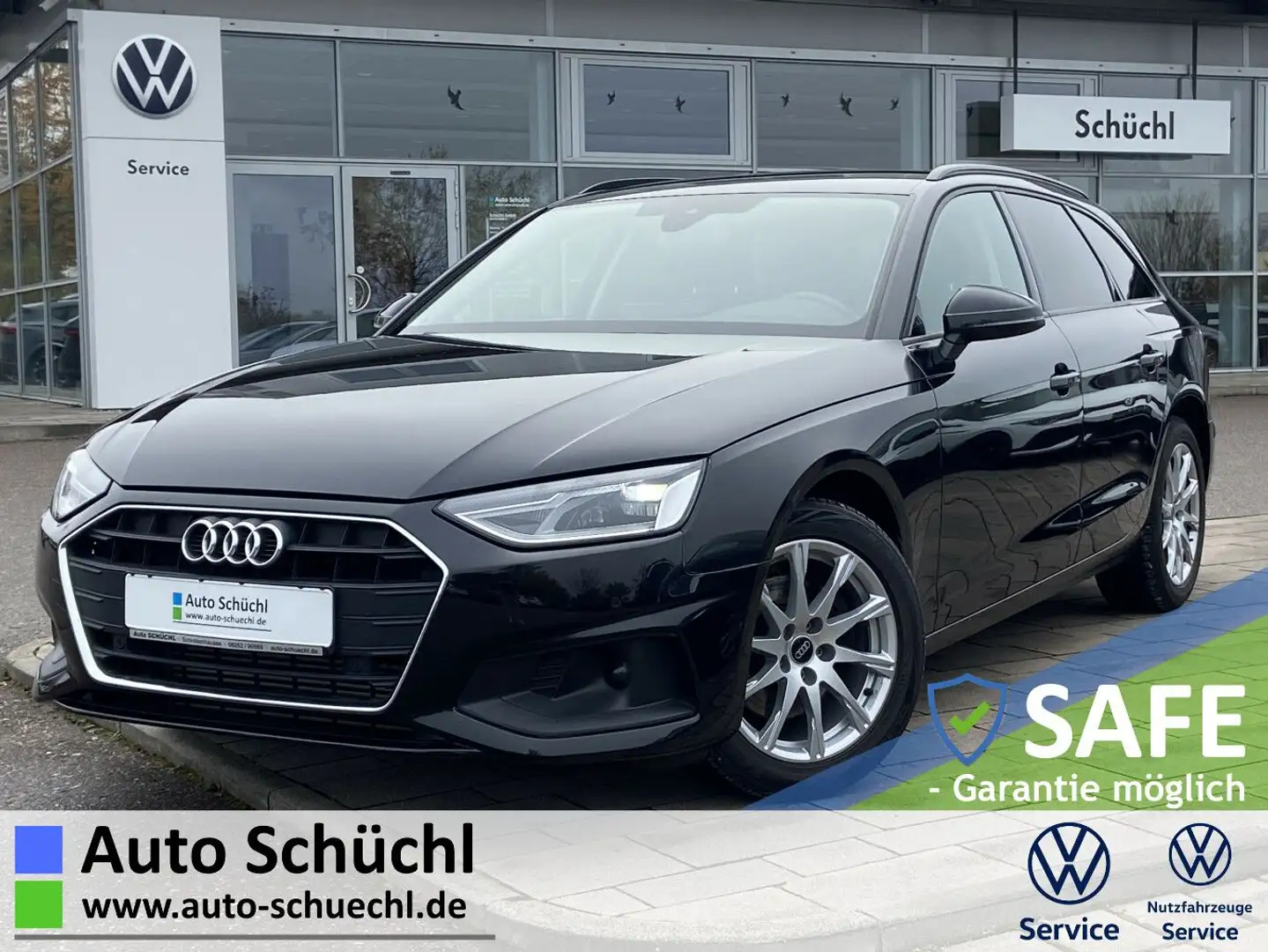 Audi A4 Avant 35 2.0 TFSI S-tronic 17"+EL.HECK+NAVI+L Schwarz - 1