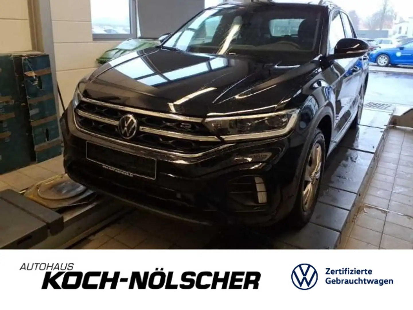 Volkswagen T-Roc 1.5TSI R-Line DSG AHK LED Navi Kamera Schwarz - 1