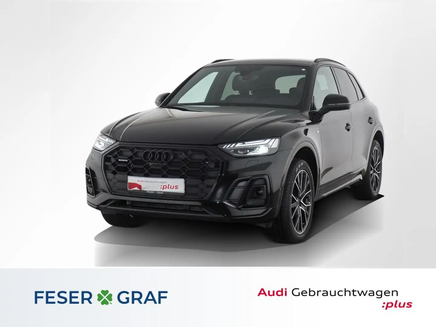 Audi Q5 S line 40 TDI quattro S tronic AHK Matrix 20` Noir - 1