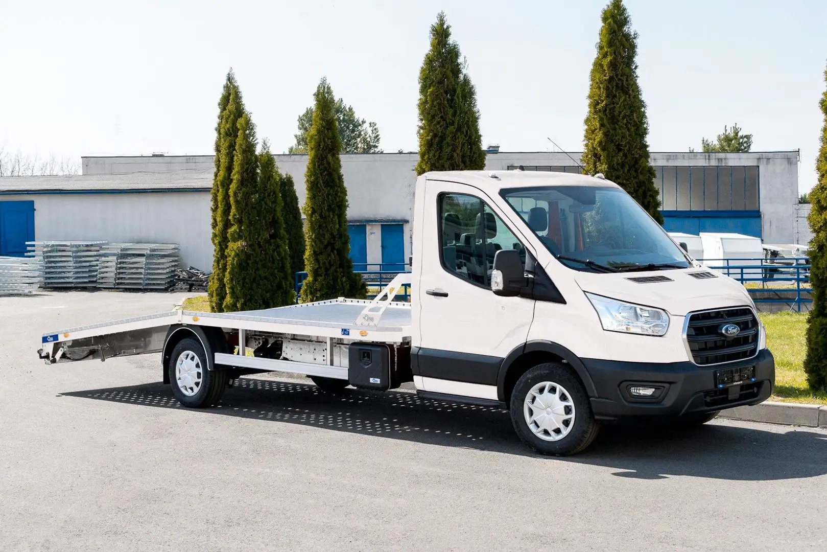 Ford Transit Autotransportaufbau / SOFORT VERFÜGBAR Blanco - 1