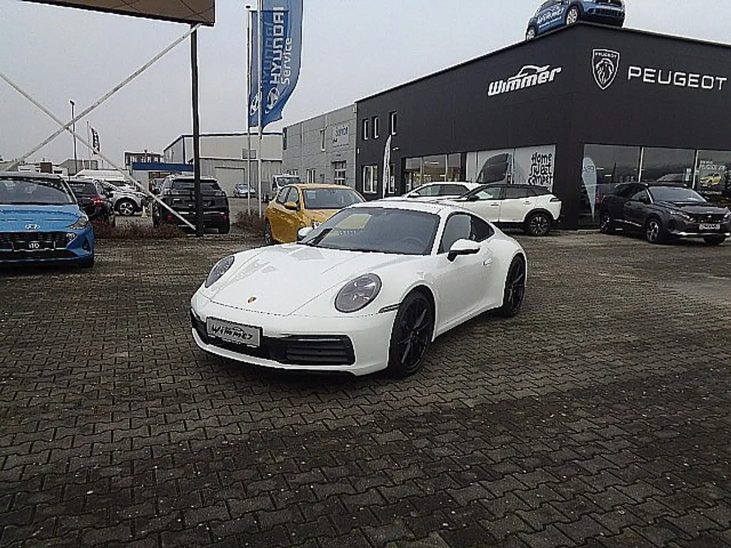 Porsche 992 911 Carrera 992 PDK Nachtsicht, Schiebedach, PD... Weiß - 2