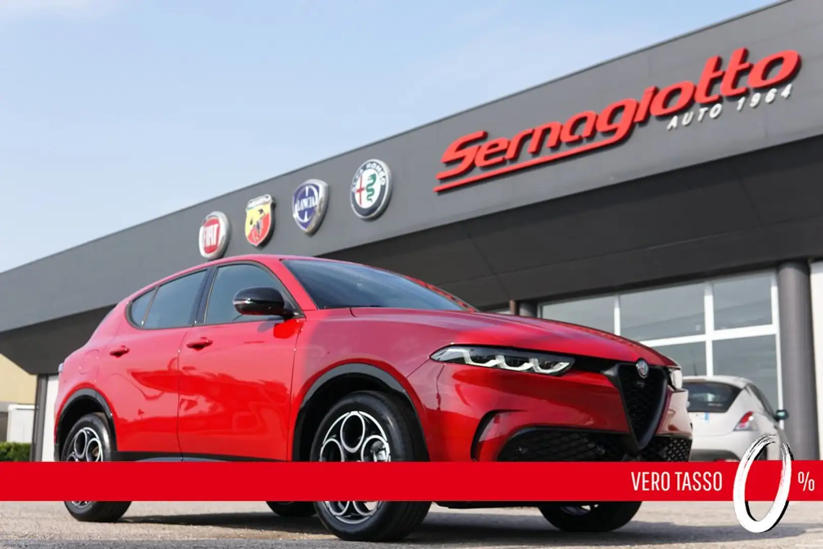 Alfa Romeo Tonale 1.6 130cv Sprint NUOVO KM 0 - PACK WINTER & TECHNO Rosso - 1