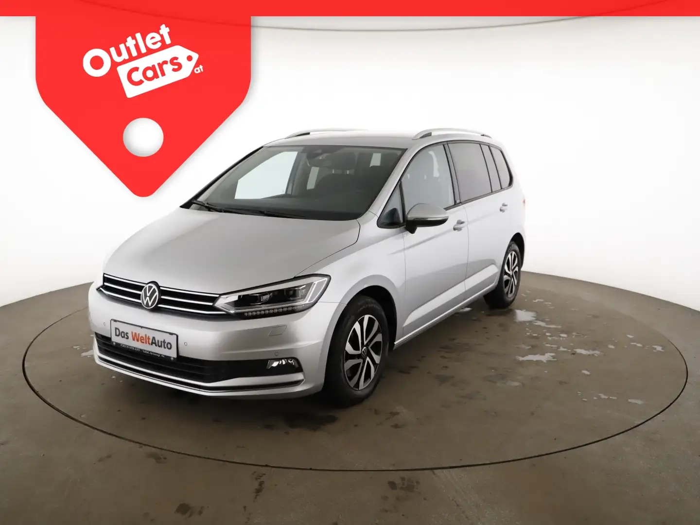 Volkswagen Touran 2.0 TDI BMT Comfortline AUT Silber - 1