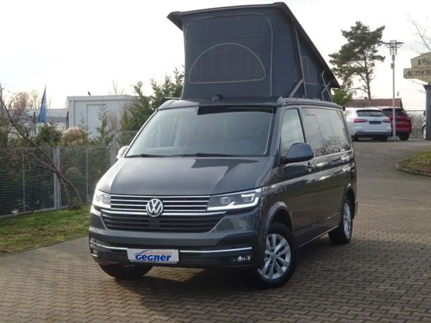 Volkswagen T6 California T6.1 California 150PS DSG Markise ACC Navi Gris - 2