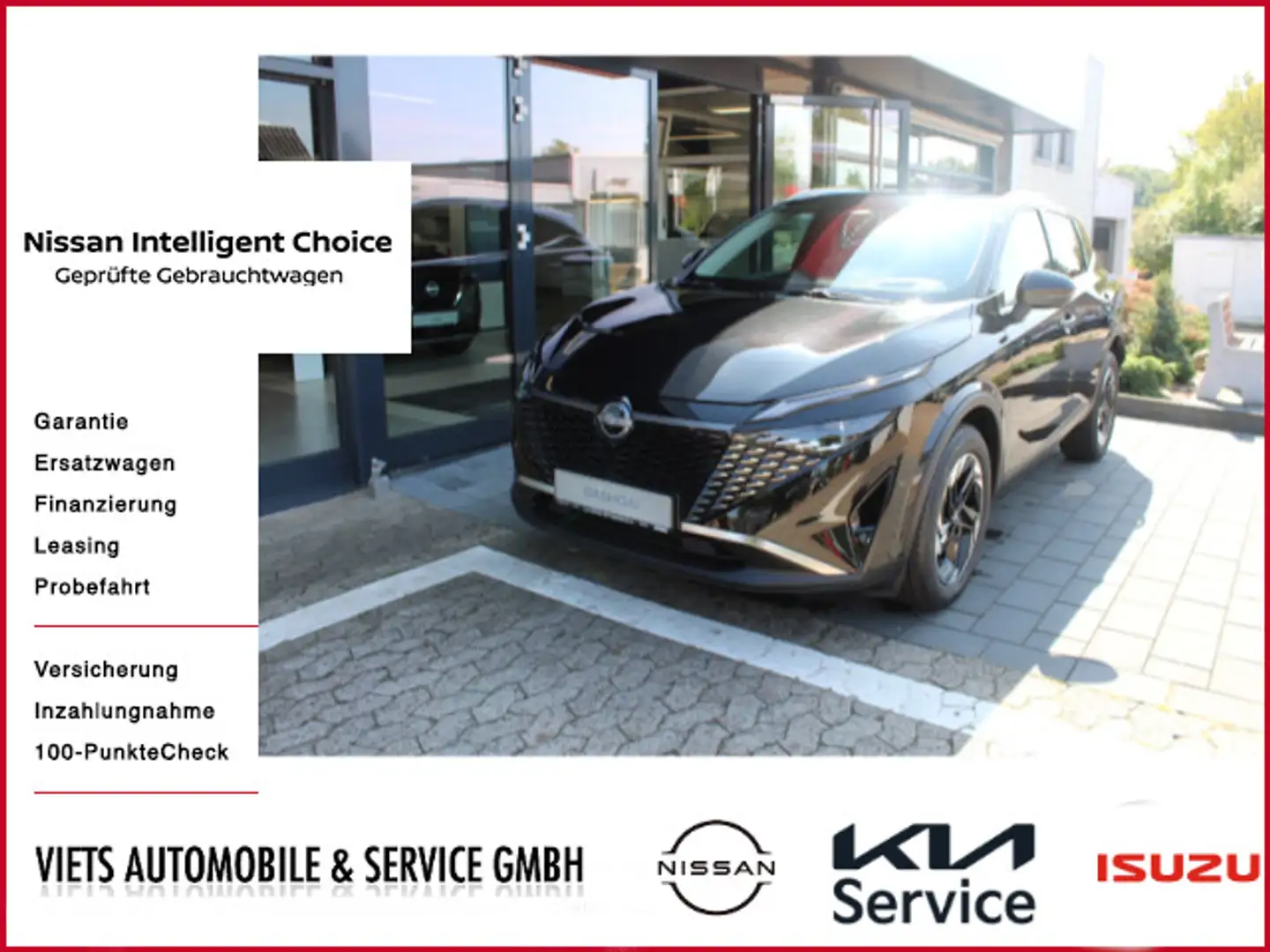Nissan Qashqai 1.3 DIG-T N-Connecta Winter Komfort PGD Noir - 1