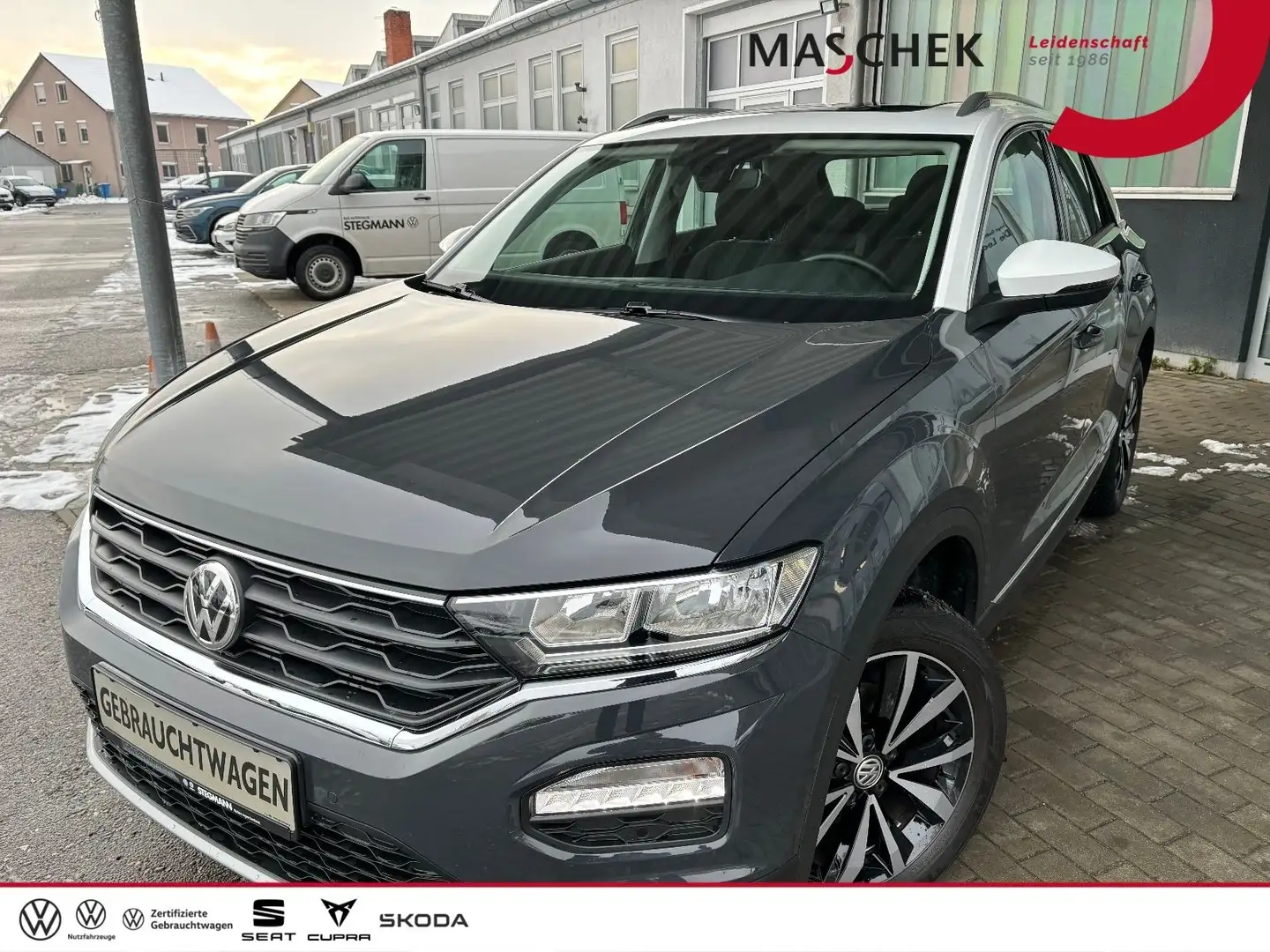 Volkswagen T-Roc 1.0 TSI Style Pano APP-Connect Szary - 1