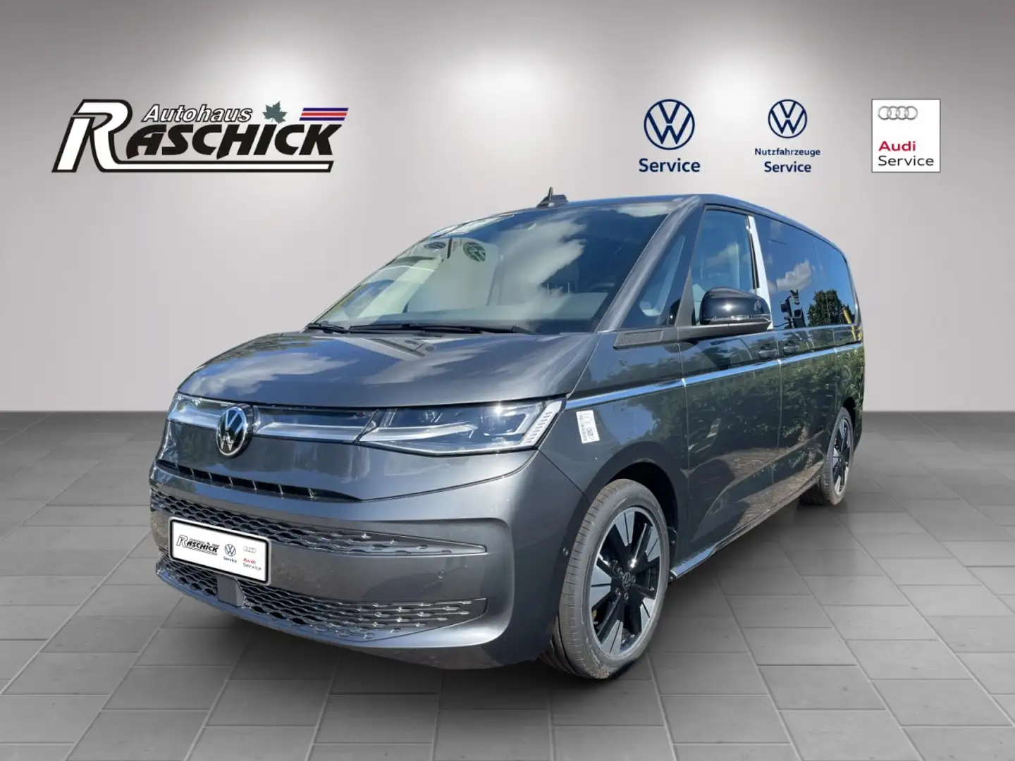 Volkswagen T7 Multivan Style lang LÜ 2.0 TDI Pano ACC Standheizung Klima Gris - 2