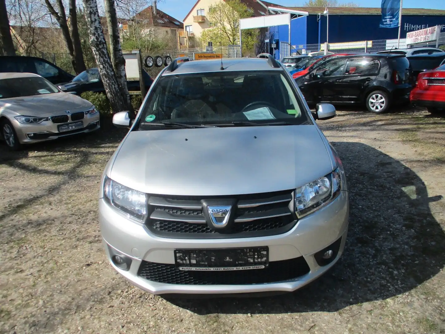 Dacia Logan MCV II Kombi Automatic grüne Plakette Silber - 2