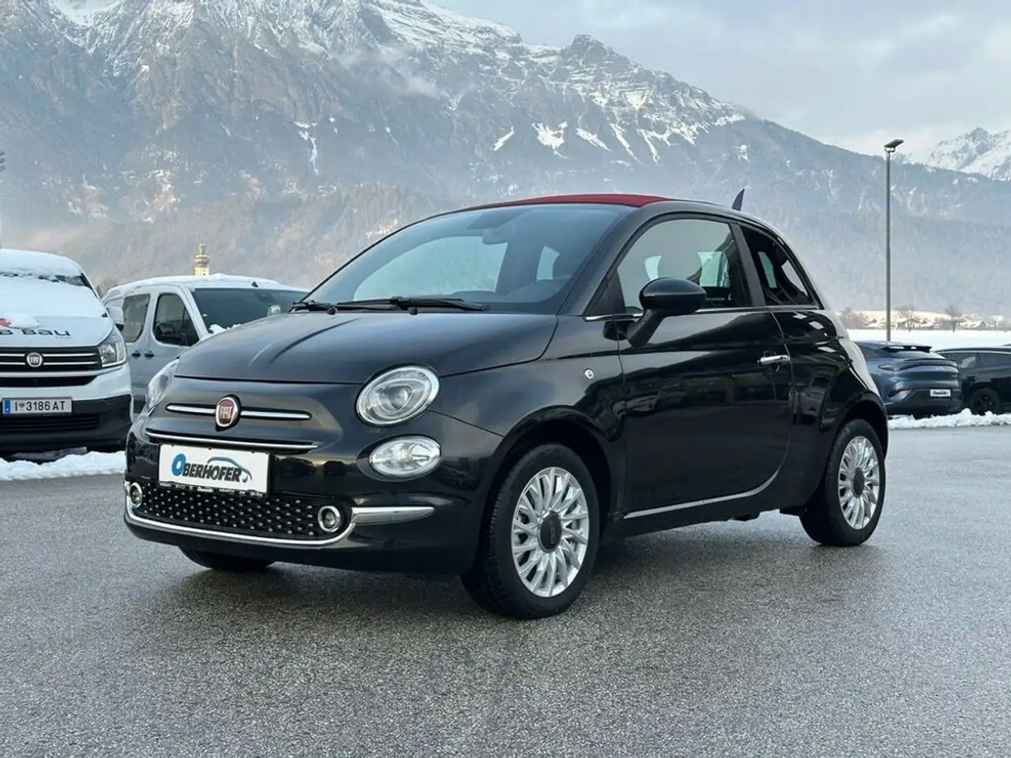 Fiat 500C 1.0 Hybrid 70 Dolcevita *5 Jahre Garantie* Schwarz - 2